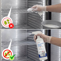 Środek czyszczący do lodówek - 500ml - Gotowy do użycia, dezynfekujący, usuwa 99,9% bakterii - spray
