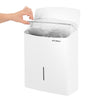 AIR-WOLF | Commercial hygiene waste bin - 10 litres - Stainless steel - White