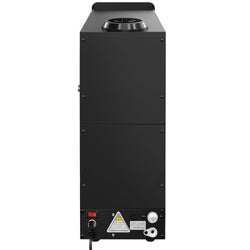 Automat do gorących napojów – 2 programy – cyfrowy – 2 pojemniki na proszek – czarny