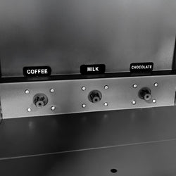 Heißgetränkeautomat mit 3 Pulverbehälter - 2,5 kW - Digital - Schwarz