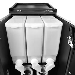 Heißgetränkeautomat mit 3 Pulverbehälter - 2,5 kW - Digital - Schwarz