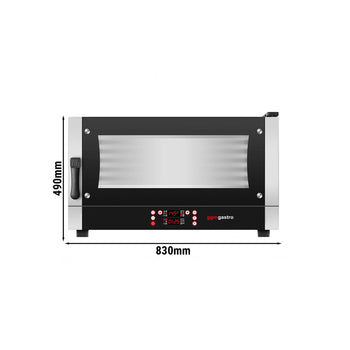 Elektryczny Piec konwekcyjny KOMPAKT - Cyfrowy - 3x EN 600 x 400