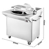Kuter poziomy – 20 L – 1,5 kW – 230 V – 1440 obr./min – z 6 nożami