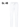 (6 szt.) KARLOWSKY | Spodnie chino męskie Modern-Stretch – białe – rozmiar: 48