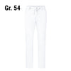 (6 szt.) KARLOWSKY | Spodnie chino męskie Modern-Stretch – białe – rozmiar: 54