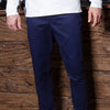 (6 szt.) KARLOWSKY | Spodnie chino męskie Modern-Stretch – granatowe – rozmiar: 54