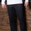 (6 szt.) KARLOWSKY | Spodnie chino męskie Modern-Stretch – czarne – rozmiar: 52