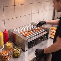 Grill do hot dogów - 11 rolek