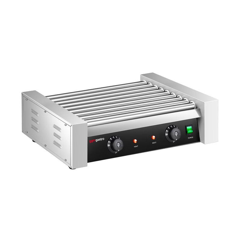 Grill do kiełbasek / grill do hot dogów – z 9 rolkami