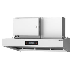 Hybrydowa okap kuchenny - 1600 mm - 98% skuteczność oczyszczania powietrza - z funkcją Smart Touch - LED