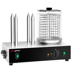 Urządzenie do hot - dogów - 1,1kW - z 4 bolcami do bułek
