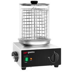 Parowar do hot dogów / podgrzewacz do kiełbasek - 800 watów