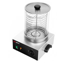 Parowar do hot dogów / podgrzewacz do kiełbasek - 800 watów