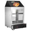 Witryna grzewcza do hot dogów – parowa – 1,2 kW – z 2 poziomami