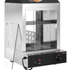 Witryna grzewcza do hot dogów – parowa – 1,2 kW – z 2 poziomami