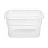 (6 szt.) CAMBRO | Pojemnik FRESHPRO CAMSQUARES® – 0,47 L – przezroczysty