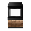 Element neutralny TORONTO – 1100 mm – z czarnym blatem granitowym – do grilli na węgiel drzewny