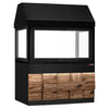 Element neutralny TORONTO – 1500 mm – z czarnym blatem granitowym – do grilli na węgiel drzewny