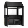 Element neutralny TORONTO – 1500 mm – z czarnym blatem granitowym – do grilli na węgiel drzewny