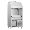 Grill BERLIN – na węgiel drzewny – stal nierdzewna – 960 mm