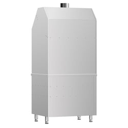 Element neutralny do grilla na węgiel drzewny / gazowego BERLIN - 960 mm - stal nierdzewna