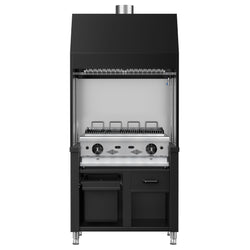 Grill gazowy BERLIN – 960 mm – czarny