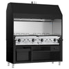 Grill gazowy BERLIN – 1760 mm – czarny