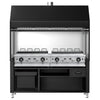 Grill gazowy BERLIN – 1760 mm – czarny