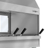 Grill – na węgiel drzewny – stal nierdzewna – 1500 mm
