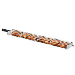 Kosz na kurczaka wąski - pasuje do grilli do kurczaków GHGK - 950x132x86.5mm - kompatybilny z GHGK