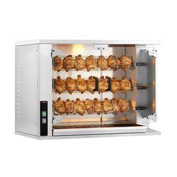 Kosz na kurczaka wąski - pasuje do grilli do kurczaków GHGK - 950x132x86.5mm - kompatybilny z GHGK