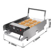 Opiekacz do bułek burgerowych - Cyfrowy - 2,2kW