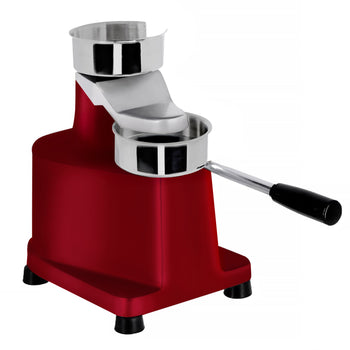 Manualna maszyna do hamburgerów - Ø 100 mm - Czerwona - Prime Gastro