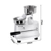 Commercial Burger Press - Manual - Adjustable - Smooth - Ø100mm