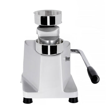 Manualna maszyna do hamburgerów - Ø 100 mm - srebrna - Prime Gastro