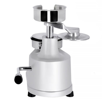 Manualna maszyna do hamburgerów - Ø 100 mm - srebrna - Prime Gastro