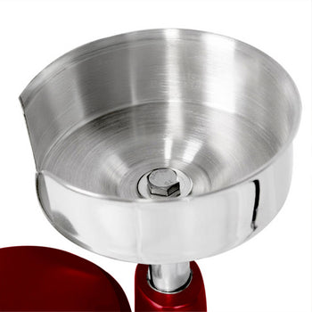 Manualna maszyna do hamburgerów - Ø 130 mm - Czerwona - Prime Gastro