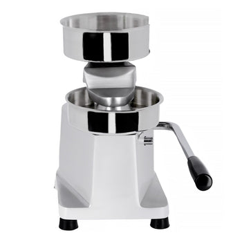 Manualna maszyna do hamburgerów - Ø 130 mm - srebrna - Prime Gastro