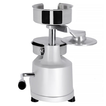 Manualna maszyna do hamburgerów - Ø 130 mm - srebrna - Prime Gastro