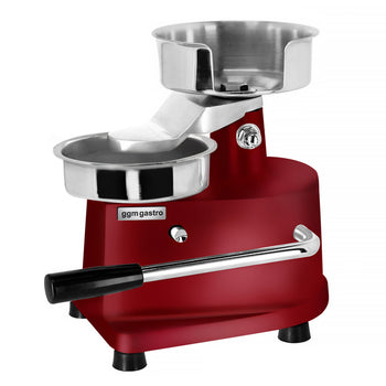 Manualna maszyna do hamburgerów - Ø 150 mm - Czerwona - Prime Gastro