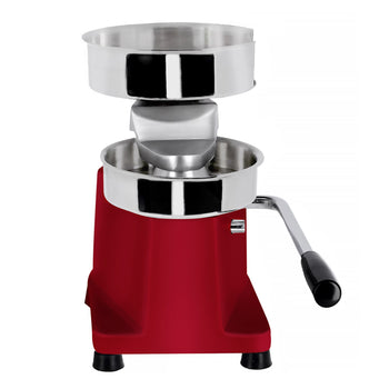 Manualna maszyna do hamburgerów - Ø 150 mm - Czerwona - Prime Gastro