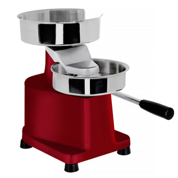 Manualna maszyna do hamburgerów - Ø 150 mm - Czerwona - Prime Gastro