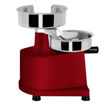 Manualna maszyna do hamburgerów - Ø 150 mm - Czerwona - Prime Gastro