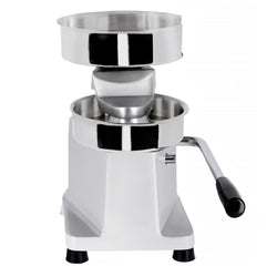 Manualna maszyna do hamburgerów - Ø 150 mm - srebrna