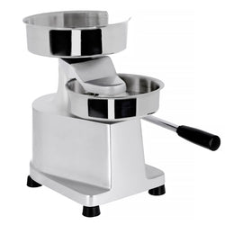 Manualna maszyna do hamburgerów - Ø 150 mm - srebrna