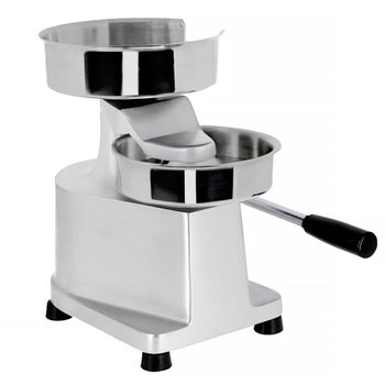 Manualna maszyna do hamburgerów - Ø 150 mm - srebrna - Prime Gastro