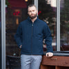 KARLOWSKY | Kurtka softshell męska Classic – granatowa – rozmiar: L