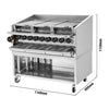 Grill o dużej mocy – 25 kW – w stylu amerykańskim – 3 ruszty