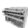 Grill o dużej mocy – 25 kW – w stylu amerykańskim – 3 ruszty