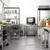 Electric Commercial Compact Convection Oven with Steam Injection - Manual Controls - 4x 450x340mm - incl. 4x Baking Trays